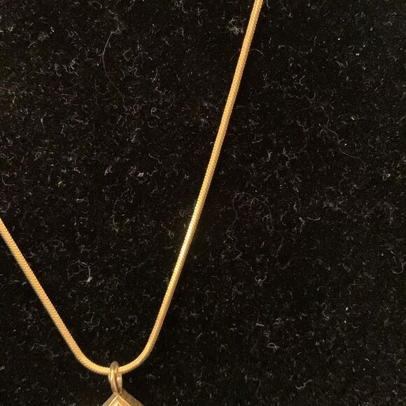 Simple rhinestone necklace - Picture 3 of 5